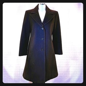 Mario Depinto wool trench coat brown S